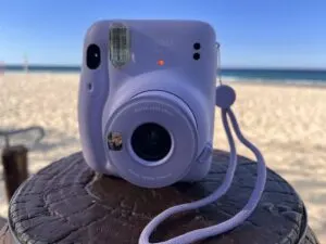 How Do You Get The Shutter Button On The Instax Mini 11