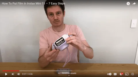 CHANGE BATTERIES in Fujifilm Instax Mini 11 + RECOMMENDED BATTERIES 