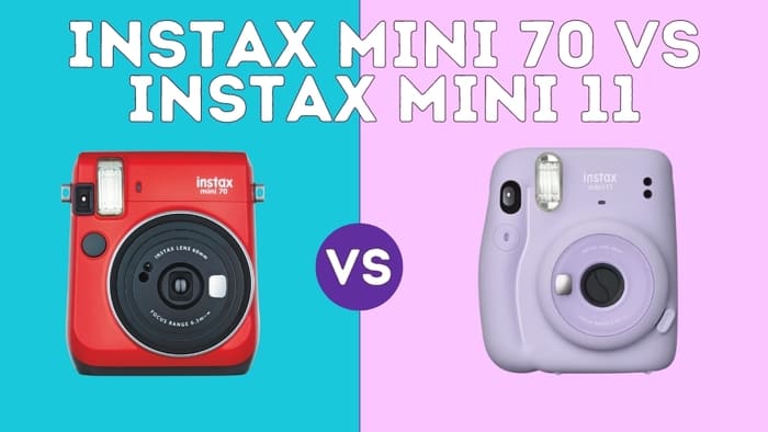 Instax Mini 70 vs 11
