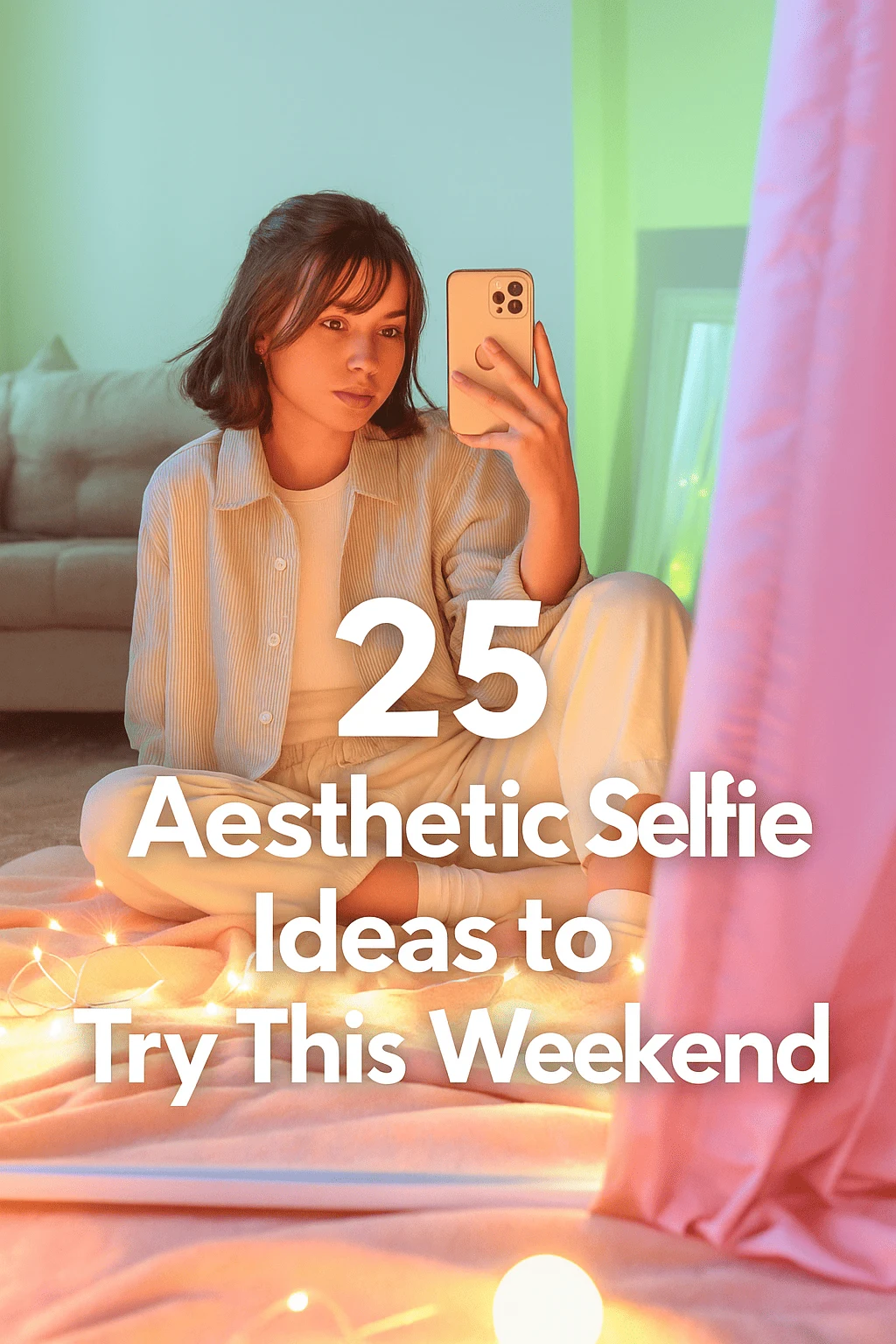 25 Aesthetic Selfie Ideas You&rsquo;ll Want to Try This Weekend