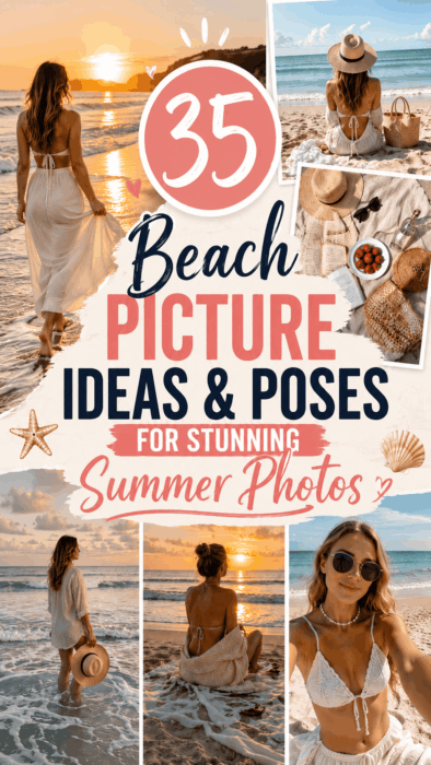 35 beach picture ideas and poses for stunning summer photos
